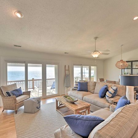 Waterfront Harkers Island Home Sunset View And Dock المظهر الخارجي الصورة